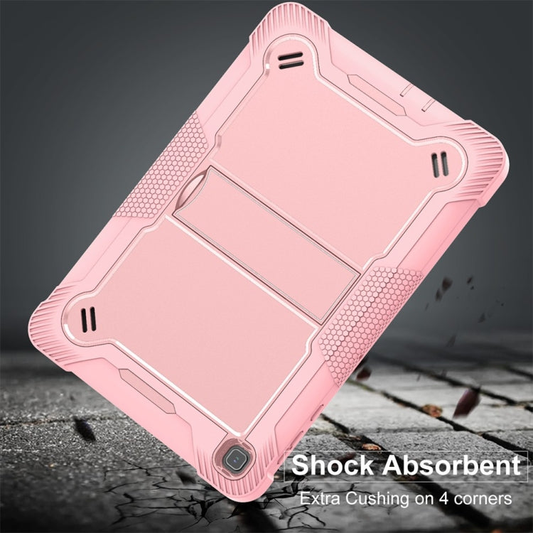 For Honor Pad X8 Shockproof Silicone Hybrid PC Tablet Case featuring a durable design with a kickstand, perfect for protecting your tablet.